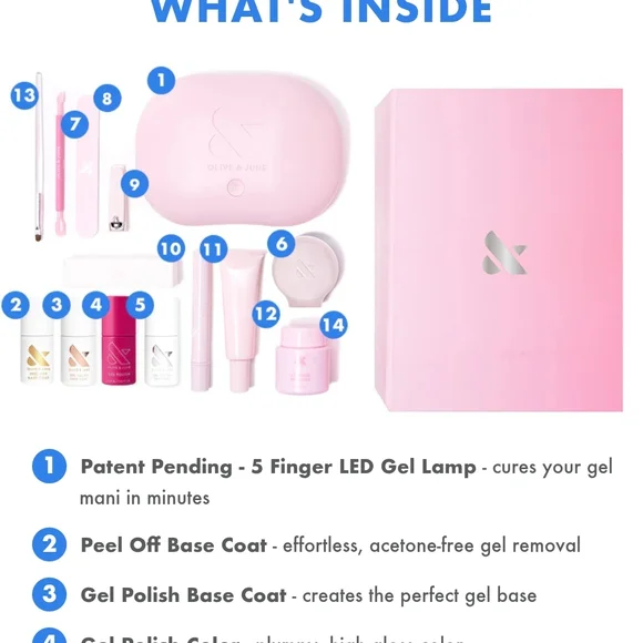 Olive and June Gel Polish Set - Picture 2 of 7